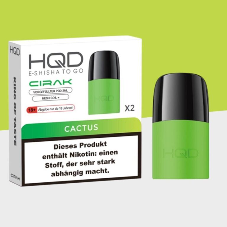 HQD Pods: Verfügbarkeit und Kaufoptionen im Überblick