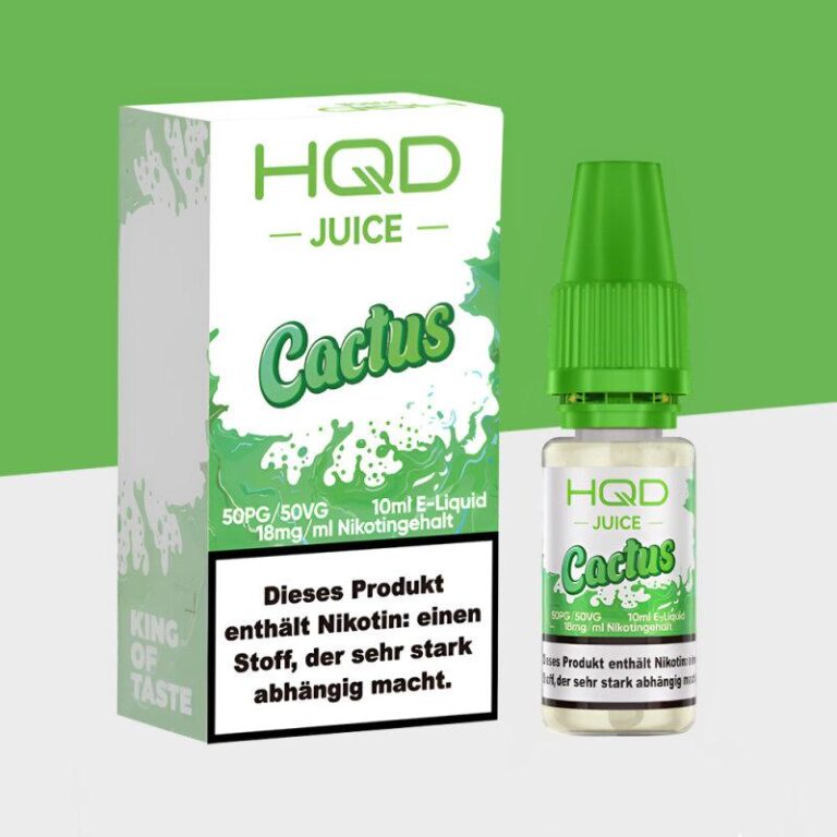 Die Aufbewahrung und Haltbarkeit von HQD Juice: Ein Leitfaden