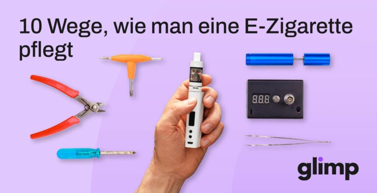 Wartung und Reinigung: So pflegen Sie Ihre HQD E-Zigarette