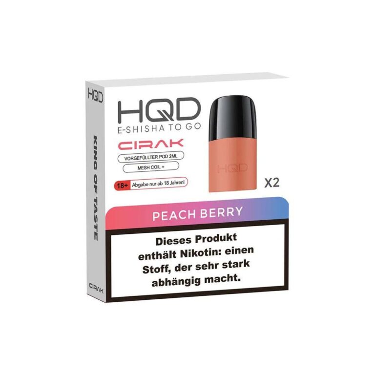 Entdecken Sie die Merkmale des HQD Cirak Einweg-Vapes