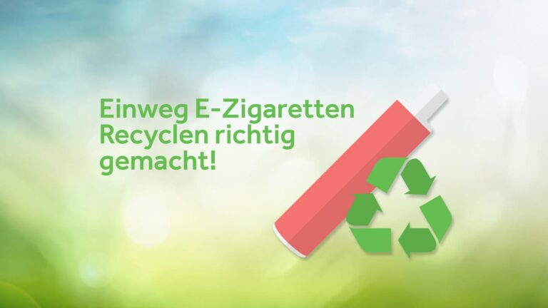 Nachhaltige Entsorgung und Recycling von HQD E-Zigaretten