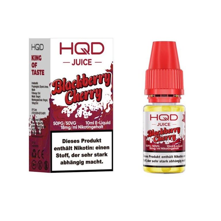 Optimale Lagerung und Haltbarkeit von HQD-Liquids
